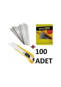 Resim Falçata Bıçağı Maket Bıçak Ağzı 10 Kutu 100 Adet 0.4 MM Falcata Y 