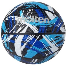 Resim Moletn Grafik Serisi Mavi-siyah Basketbol Topu B7f1601-kb 