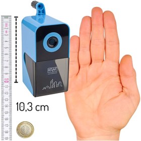 Resim KRAF Kollu Kalemtraş Mavi 700G 