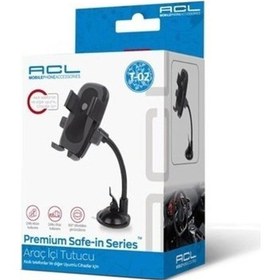 Resim Acl T-02 Premium Safe-In Series Araç Içi Telefon Tutucu 