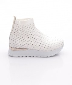 Resim Dgn 560 Kadin Taş Işleme Örgülü Sneaker Ayakkabı 