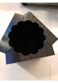 Resim Opencart Dikey Taraklı Mum Kalıbı Sadece Plastik Aparattır 