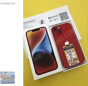 Resim Apple iPhone 14 İkinci El TR | 128 GB | Kırmızı 