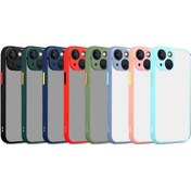 Resim İphone Uyumlu 13 Kılıf Zore Hux Kapak 