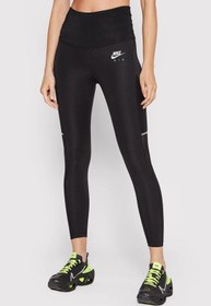 Resim Nike Air Fold Over Waist High Rise 7/8 3cepli Yüksek Belli Toparlayıcı Tayt Dr 