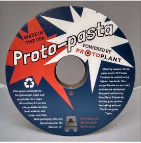 Resim Protopasta Elektrik İletken Kompozit PLA 1.75 mm 500 gr 3D Yazıcı 