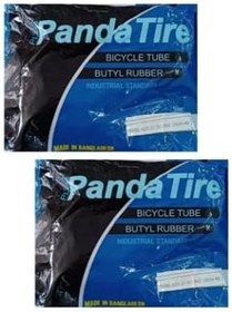 Resim Panda 27,5 Jant (27,5x1.95-2.10-2.25) Bisiklet İç Lastiği AV 48 mm Motor Sibop 