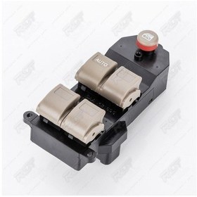 Resim HONDA CR-V SOL DÖRTLÜ CAM DÜĞMESİ ANAHTARI BEJ 2002--2006 