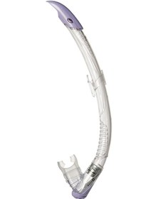 Resim Rotadalış Aqua Lung Zephyr Şeffaf/Lila Şnorkel 