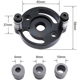 Resim Tongxida Ahşap İşleme Düz Delgeç Kendiliğinden Merkezlenen Dübel Ekleme Delme Bulucu Ahşap İşleme Delme Aracı, Stil: Siyah+7 A 