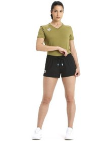 Resim Arena Team Solid Kadın Siyah Günlük Stil Şort 004896500 001 