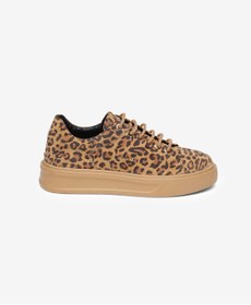 Resim Greyder Kadın Leopar Hakiki Deri Sneaker Ayakkabı 5K2UA35320 