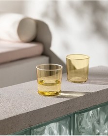 Resim Pierretta-colourful 4'lü Su Bardağı Seti - Sarı - 380 Ml 8684427334553 Çok Renkli 