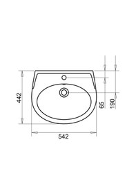 Resim Polo Lavabo 45x55cm Turaser Diğer 