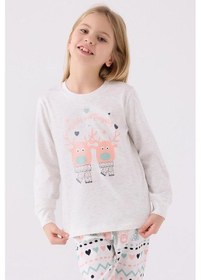 Resim Roly Poly 3486-2 Kız Çocuk Pijama Takımı 001 