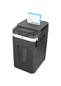 Resim Hp Pro Shredder Auto 400cc Otomatik Beslemeli 400 Sayfa Evrak İmha Makinesi-p4-çapraz Kesim-4x12mm-53lt 