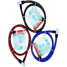 Resim Bisiklet Motorsıklet Halat Kilit 18mm Kalınlık -150cm Uzunluk Demir Baş 