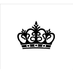 Resim SEÇ Taç sticker çok amaçlı sticker 
