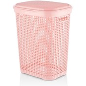 Resim Merdem Plastik Petek Desenli Kirli Çamaşır Sepeti (0969-01-169-99-000301) 