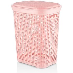 Resim Merdem Plastik Petek Desenli Kirli Çamaşır Sepeti (0969-01-169-99-000301) 