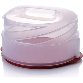 Resim Tupperware Akordiyon Pasta Servisi 