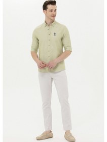 Resim U.S. Polo Assn. U S Polo Assn Slim Fit Açık Gri Erkek Pantolon 1600040 001 