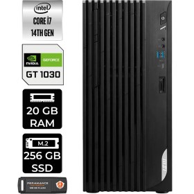 Resim Msı Pro DP180 Intel Core I5 12400 20GB 256GB SSD GT1030/4GB W11H Masaüstü Bilgisayar & Per4 USB Bellek 12422XTRP366 