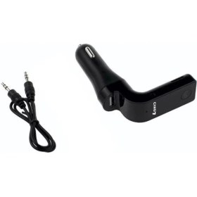 Resim Elixem Araç Çakmaklık FM Bluetooth Transmitter Modülatörü Car7 SD Kart USB Flash 