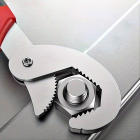 Resim 1 adet Ağır Hizmet Tipi Ayarlanabilir Araç Seti - Çok Fonksiyonlu Anahtar ve Pense Kombinasyonu, Aile DIY ve Günlük Ev Bakımı için Uygun, 1-4 adet Dayanıklı 