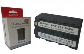 Resim SANGER Np-F750, Sony Mc2000 Kamera Bataryası 