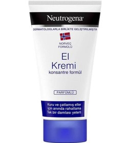 Resim Neutrogena Kuru ve Çatlamış Eller İçin Parfümlü El Kremi 75 ML 