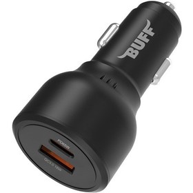 Resim Buff Bl56-1uc 83w Qc3.0 & Pd Dual Hızlı Araç Şarj Cihazı 