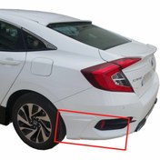 Resim Honda Fc5 2015-2018 Arka Tampon Flap Boyasız 