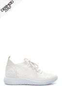 Resim Kadın Beyaz Kumaş Sneaker Derimod