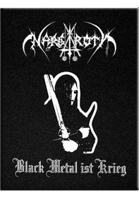 Resim Nargaroth Black Metal Ist Krieg Albüm Arma Sırt Peç Back Patch Yama 