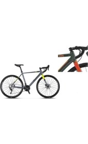 Resim Mosso GVL700-GRX600 Erkek Yarış Bisikleti 580H Hd 28 Jant 22 Vites Haki Turuncu 