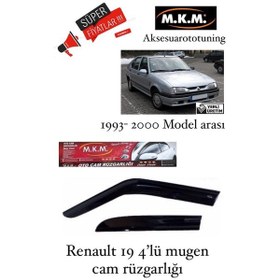 Resim Renault 19 1993 - 2000 Model Arası 4'Lü Mugen Cam Rüzgarlıgı 