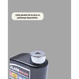 Resim Resveq Yüksek Sesli 110DB Çelik Disk Kilidi Su Geçirmez 