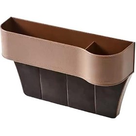 Resim Ganzhoushop Yolcu Yolcu Yan Uygun Tutucu Tutucu Organizatör Koltuk Koltuk Kahverengi İle Için Gözlükler Dolguları Boşluğu Bardak Araba Yd 