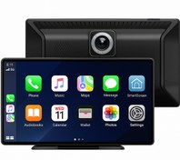 Resim 9”inç CarPlay & Android Auto Multimedya + Ön Kamera | Dokunmatik Ekran, Bluetooth & Navigasyon 
