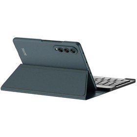 Resim Cosmotex Newface Universal Universal Kılıf Fold Klavye - Koyu Yeşil 