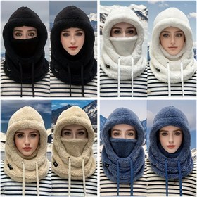 Resim Yükseltilmiş Kalın Kış Peluş Maskeli Şapka - Esnek Çekme Kapatma Özelliği, Bisiklet, Kayak ve Açık Hava Sporları İçin Hafif ve Sıcak, 4 Renk Seçeneğiyle, Anneler Günü, Bağımsızlık Günü, Babalar Günü, Müzik Festivalleri, İnek Koşusu, Fener Festivali, Edinburgh Uluslararası Festivali, Cadılar Bayramı, Işık Festivali, Noel, Kutlamalar, Sevgililer Günü ve Yeni Yıl Hediyeleri İçin Uygun, Sıcaklık, Soğuk Koruma Sağlar 