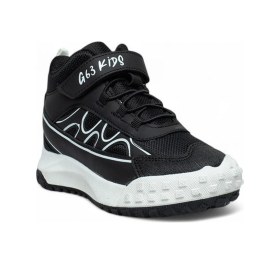 Resim Celira Gks Siyah Beyaz Cırtlı Erkek Çocuk Bot Nsb936 Siyah 