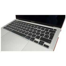 Resim Rusça Klavye Apple Uyumlu MacBook Pro M1-m2, 13inç Kılıf Touchbarlı Pro A2338 A2251 A2289 A2141 İle Siyah 