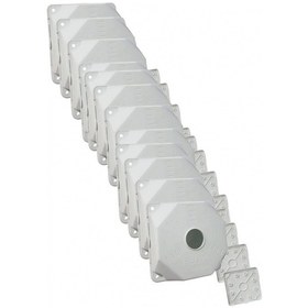 Resim J-Tech 10 Adet Kamera Montaj Buatı Rbox Buat Junction Box Taban 
