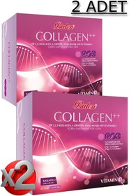 Resim Balen 2 Adet Collagen Complex ++ Tip 1,2,3 Kollajen, L-Ornitin, Hyal. Asit, Vitamin C Şase 