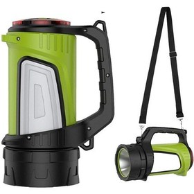Resim Powermaster Ledli Uzun Menzilli Kamp Tipi Şarjlı Işıldak Fener Js-881c Şeffaf 