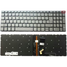 Resim Lenovo Uyumlu Ideapad 320-17Isk Notebook Klavye - Tuş Takımı Tr Işıklı - 555327912 