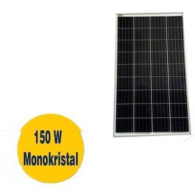 Resim Gesper Energy 150W Watt Monokristal Güneş Paneli 36 Hücre 12 V GES150-36M 