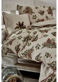 Resim Ecocotton Laden Bebek Nevresim Seti Baskılı 100 x 150 